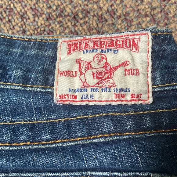 true religion brand jeans | skinny jeans size 30| section julie color blue - Picture 1 of 6
